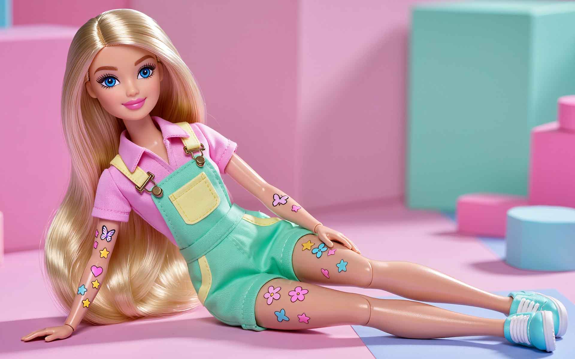 Prachtige Barbie tattoos om jouw Barbiepop nog mooier mee te maken